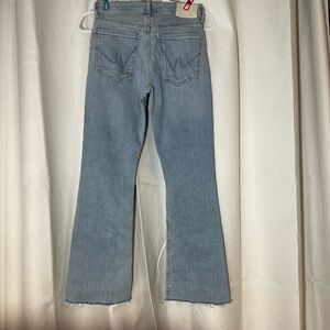 NWOT Citizens Of Humanity Isola Jeans Sz 26 cropped raw hem bootcut